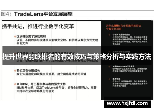 提升世界羽联排名的有效技巧与策略分析与实践方法